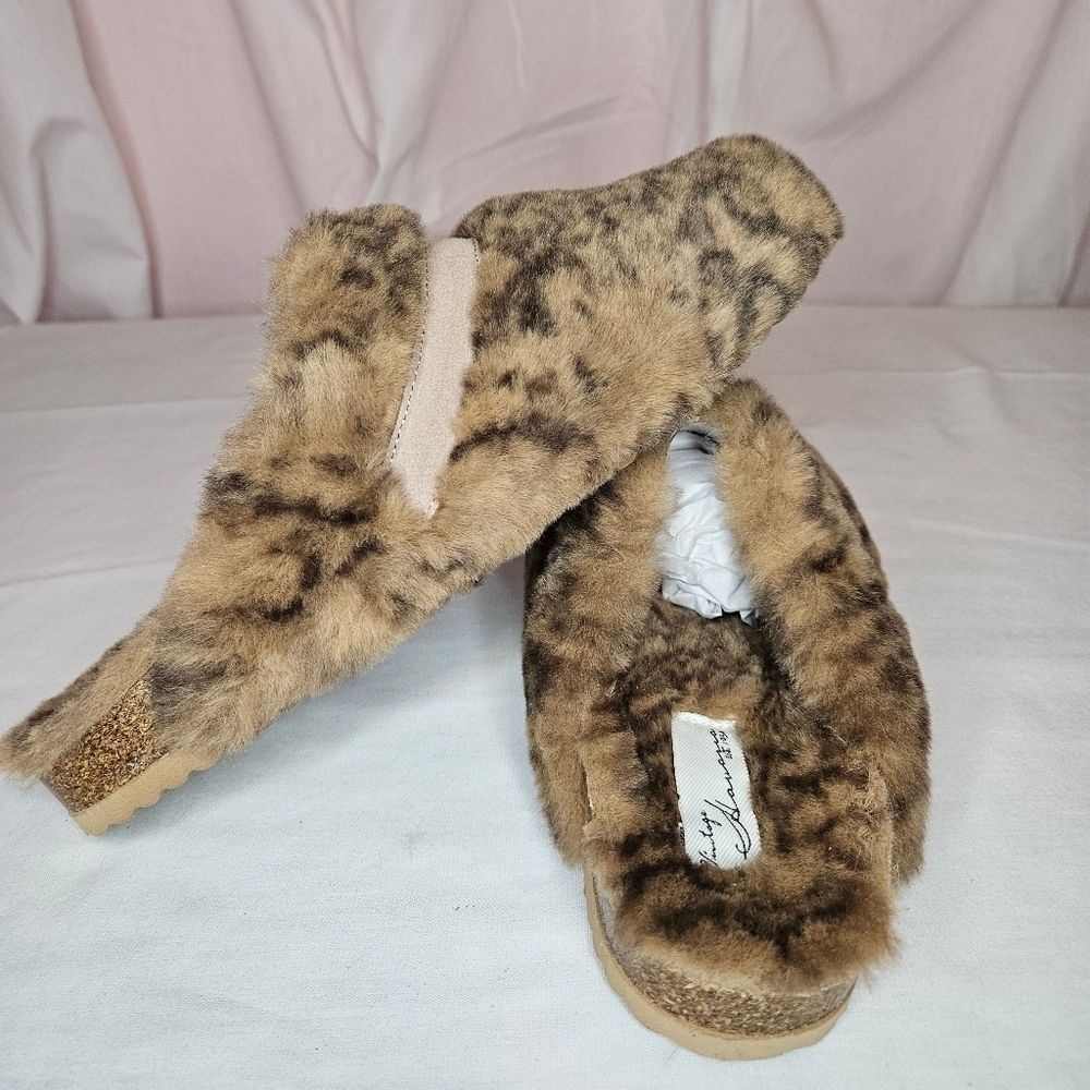 Vintage Havana Easy Slides Brown Snake Sz 8.5 NWT Retail $125 Rare
